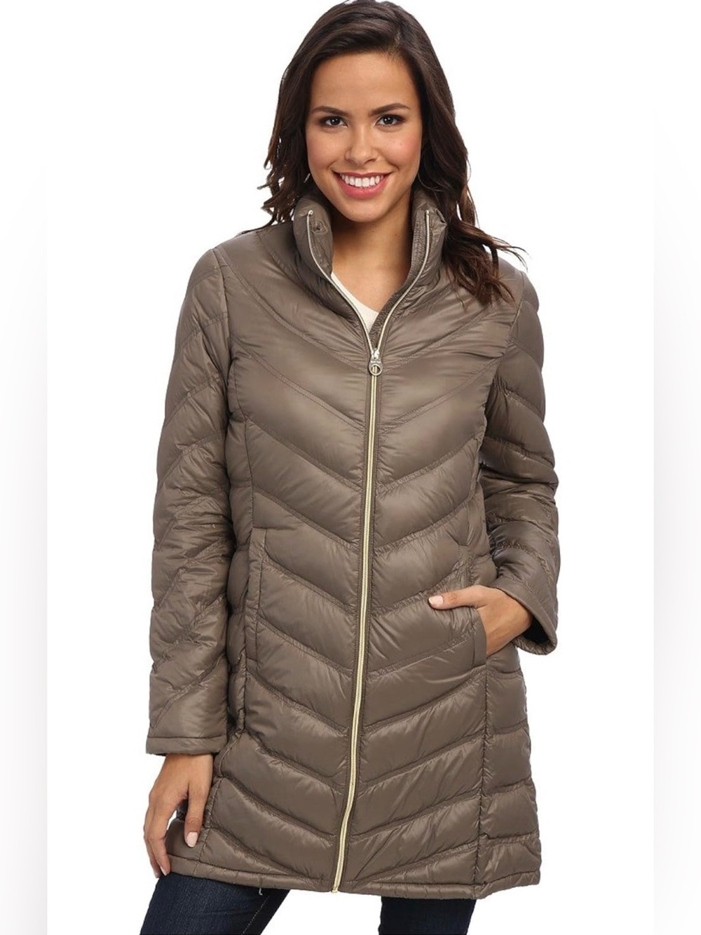 Calvin Klein Packable Lightweight Down Puffer Coat